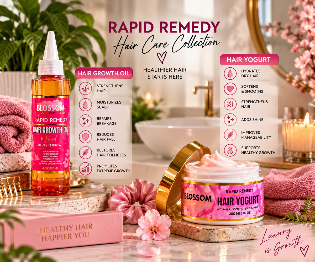 Rapid Remedy Hair Growth Oil+HairYogurt (DUO)