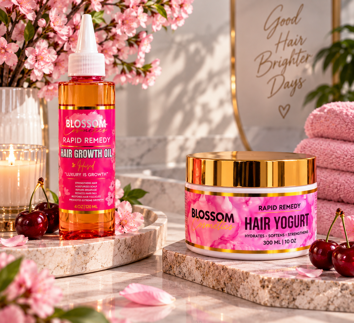 Rapid Remedy Hair Growth Oil+HairYogurt (DUO)