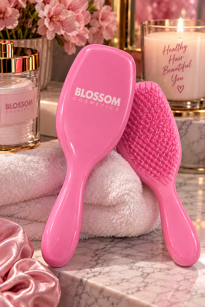 Blossom Detangle Pro Brush – Effortless Detangling, Every Time!