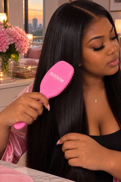 Blossom Detangle Pro Brush – Effortless Detangling, Every Time!