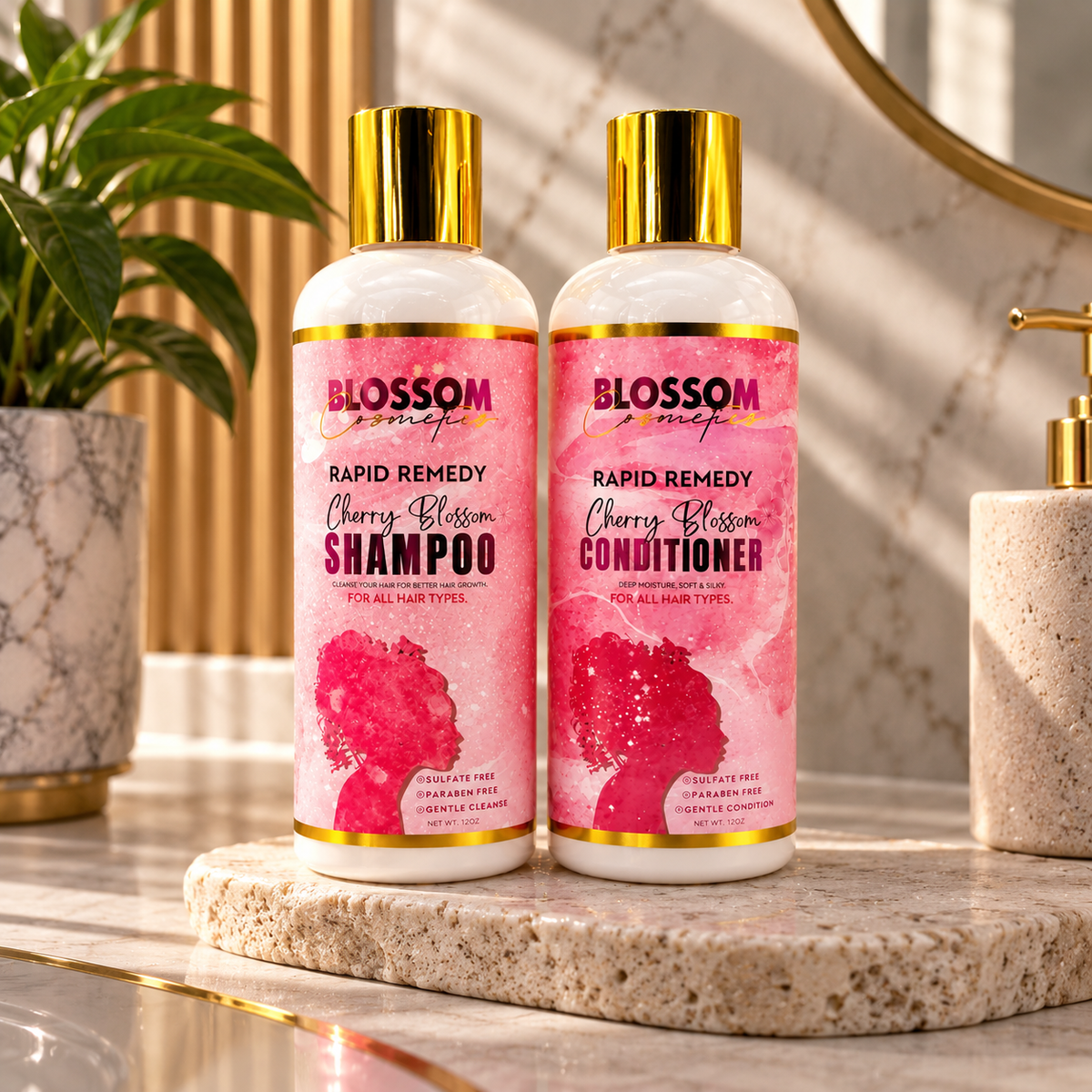 Cherry Blossom Shampoo&Conditioner DUO